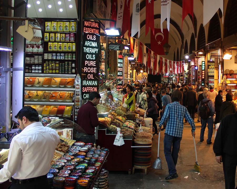 isztambul nagy bazar