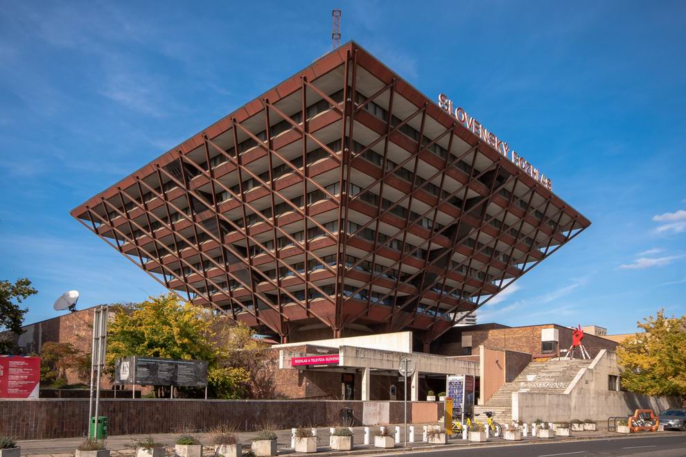 Pozsony Szlovák Rádió épülete