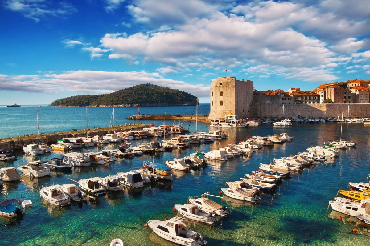 Dubrovnik régi kikötő