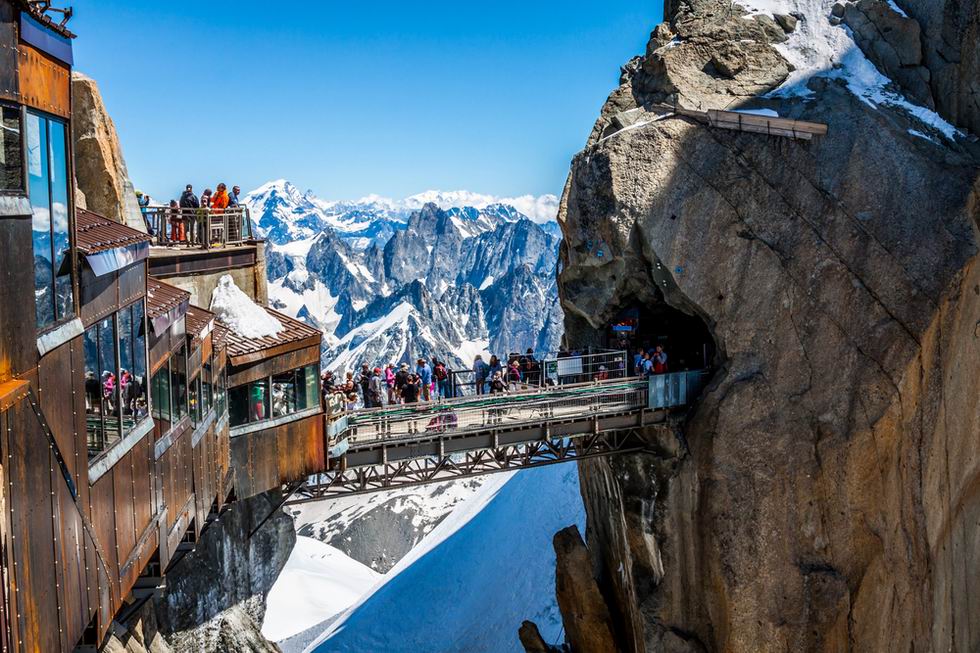 Aiguille du Midi függőhíd