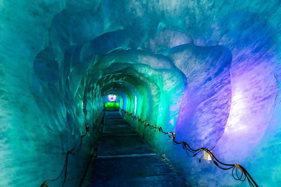 Mer de Glace jégbarlang