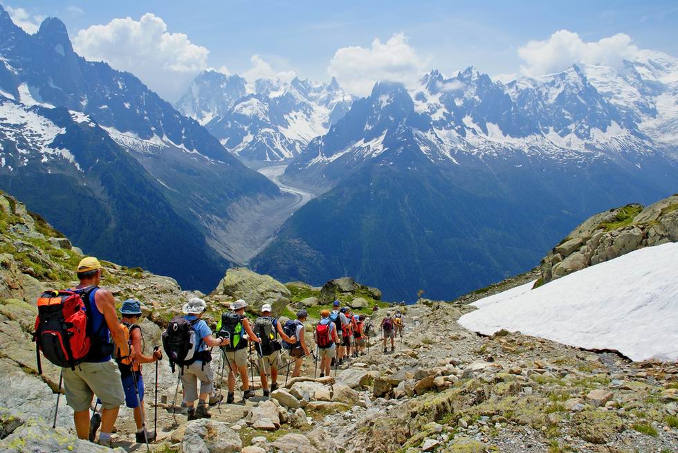 Mont Blanc túrázás