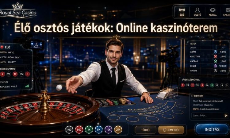 Az élő osztós játékok színtere a Royal sea Casino online kaszinótermében Az élő osztós játékok értéke a jelenlét érzetéből indul, nem a díszletből. A royal sea casino kapcsán a kameraállás, az osztói tempó és az asztali kommunikáció együtt formálja a játéktermi ritmust. A felhasználó nem pusztán gombokat lát, hanem egy időben zajló folyamatba kapcsolódik, ahol minden késés és döntés érzékelhetővé válik már a belépés első percében is.